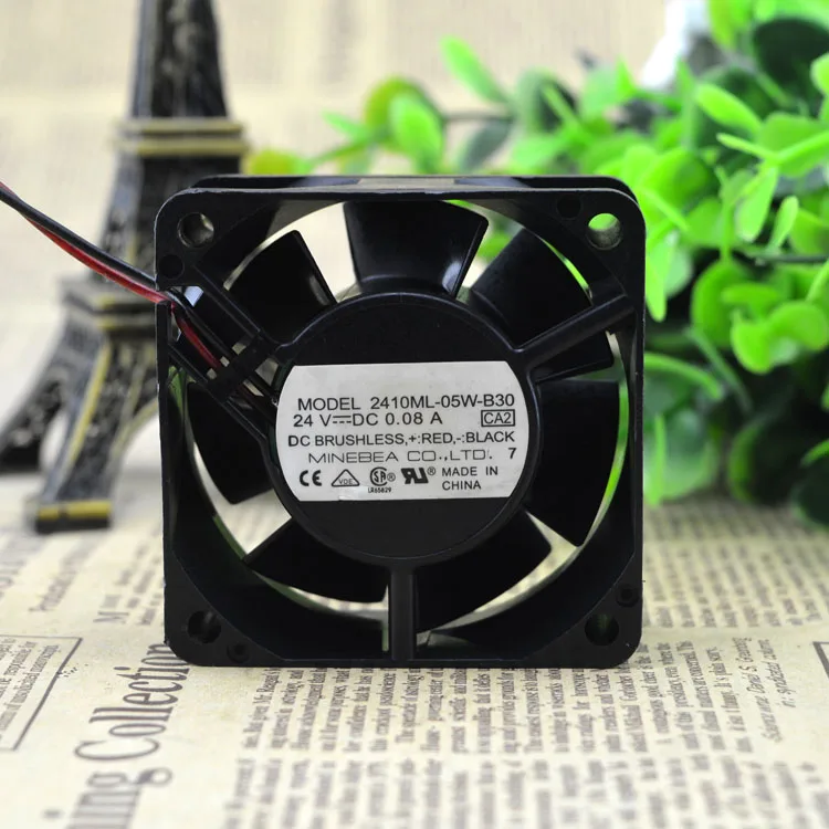

Новый оригинальный 6025 6 см 2410ML-05W-B30 24 В 0.08A инверторный охлаждающий вентилятор