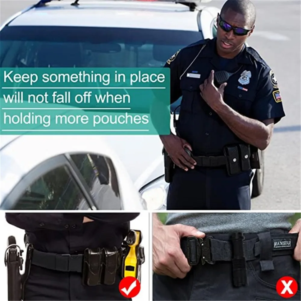 Тактический ремень регулируемый пояс с быстроразъемной пряжкой в стиле милитари