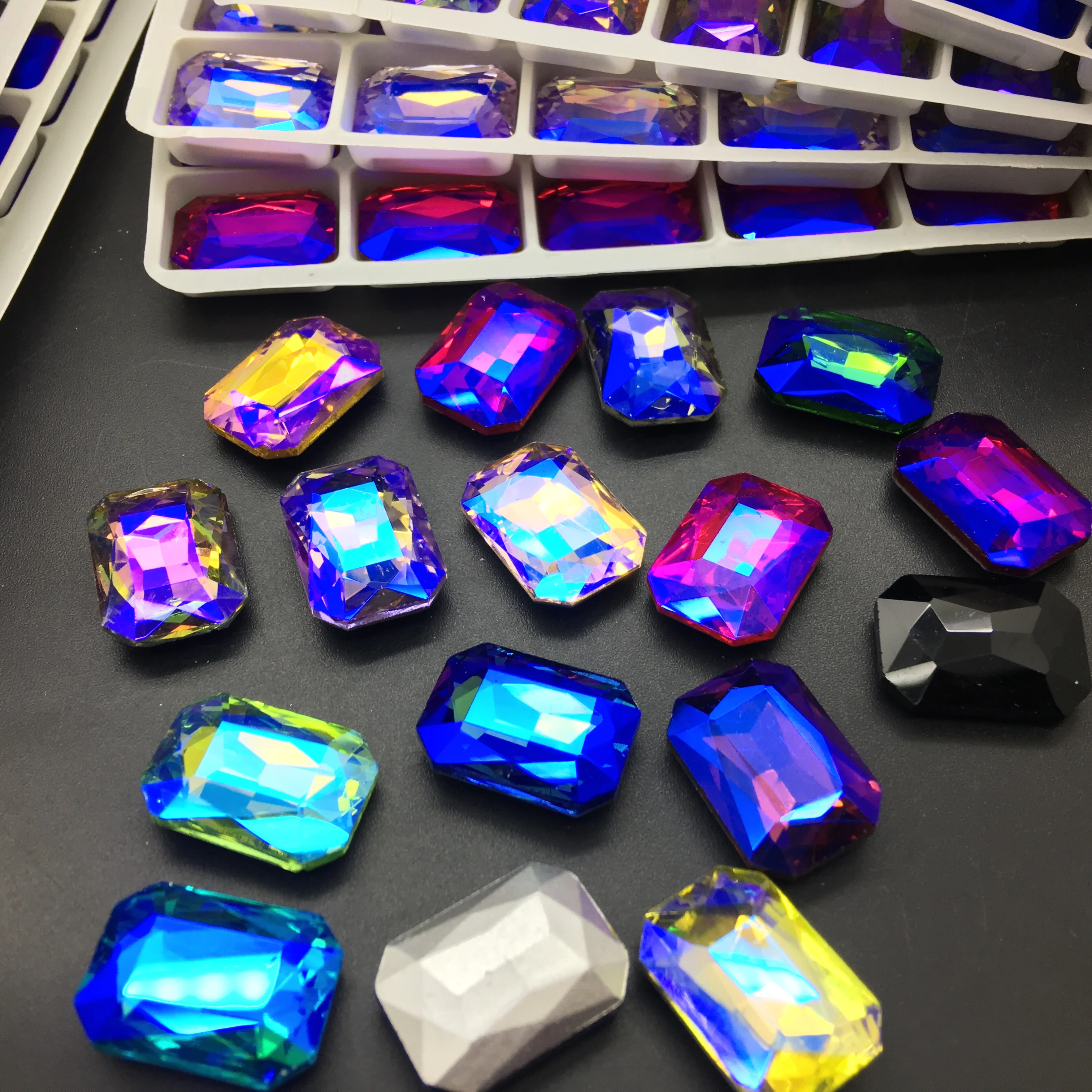 AB цвета 8*10 10*14 13*18 18*25 20*30 мм стекло овальной формы клей на хрустальные стразы бусины Украшение Аксессуары отделка diy AB цвета 8*10 10*14 13*18 18*25 20*30 мм стекло овальной формы клей на хрустальные стразы бусины Украшение Аксессуары отделка diy