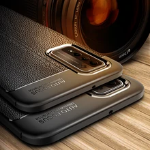 For Huawei Honor 10X Lite Case Cover Leather Soft Silicon Back Cover Honor X10 Max 9X 20 30 Pro Phone Bumper Case Honor 10X Lite