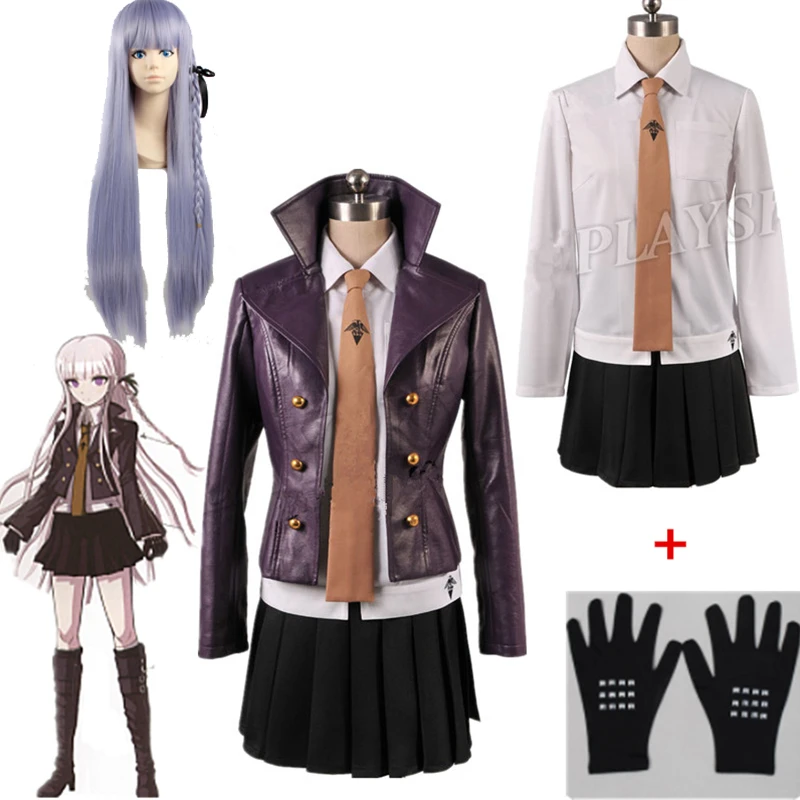 Костюм для косплея киригири Куко из аниме данганронпа школьная форма девочек с