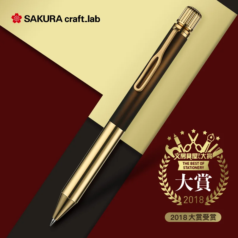 1 шт. Sakura Craft-lab 001/002/003 металлическая гелевая ручка на водной основе