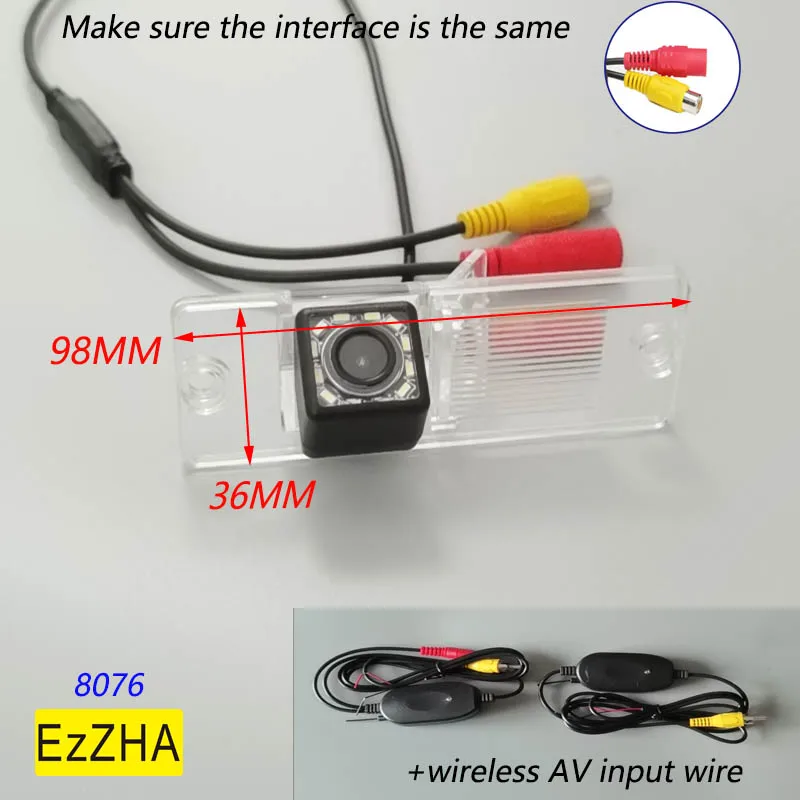 

Car CCD Night Vision Backup Rear View Camera Waterproof Parking Assistance For Mitsubishi Pajero Zinger L200 V3 V93 V5 V6 V8 V97