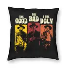 Хорошие, плохие и уродливые наволочки для подушек, украшение для дивана, гостиной, квадратная наволочка Eastwood для декоративной подушки, домашний декор