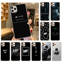 phone case for iphone 13 12 11 pro max xsmax x xs xr 7 8 6 6s plus 13mini se2020 nf rapper fashion silicone tpu soft back cover