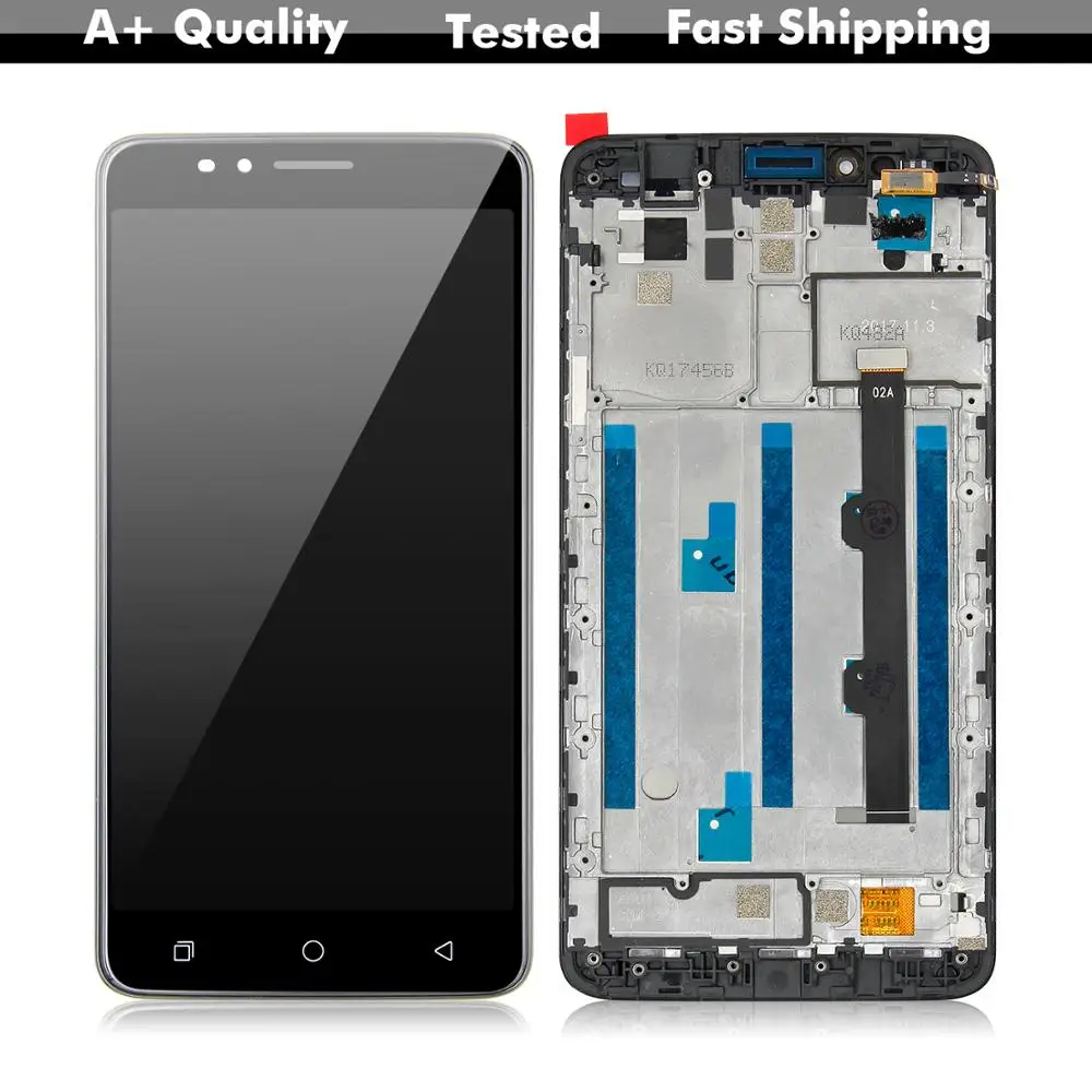 Для Coolpad T Mobile Revvl Plus C3701A ЖК дисплей дигитайзер экран сенсорная панель стекло в