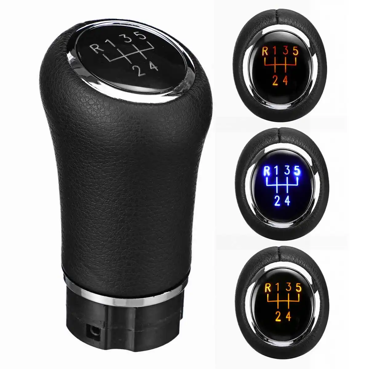 Универсальная 5-ступенчатая ручная ручка переключения передач со светодиодный