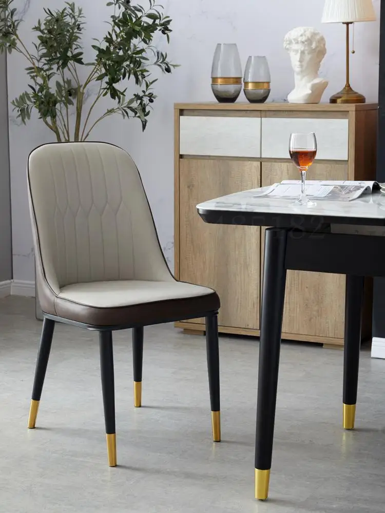 Обеденный стул в скандинавском стиле простой на спине стол для макияжа отеля