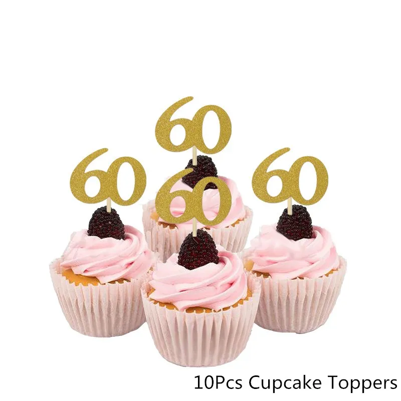 10Pcs Chicinlife 1 шт. 30 40 50 60 лет Очки День рождения Юбилей Мужчины Женщины забавная оправа для очков фото стенд Реквизит Поставки - Цвет: 10Pcs