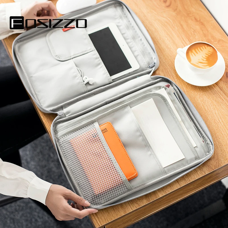 Многофункциональная сумка FOSIZZO для документов портфель из ткани Оксфорд iPad FS4050 |
