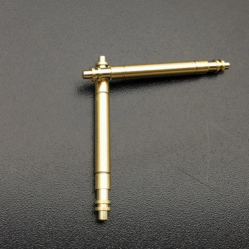 2PCS Gold Color Spring Bars For Submariner Wrist Watch 116618LN, 2.0X20mm, Watch Parts