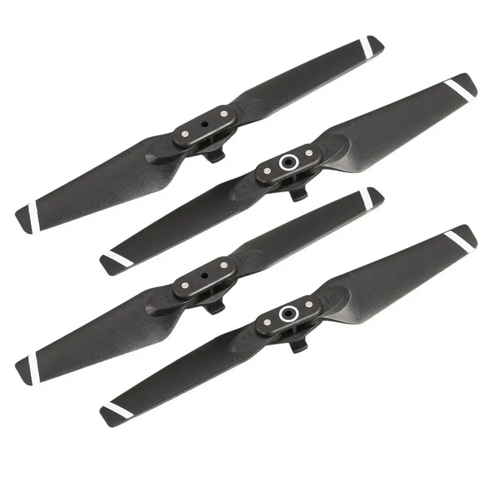 Белый 2 пары FPV складной CW CCW Замена пропеллеров лезвия реквизит для DJI Spark RC Дрон аксессуары Запчасти наборы - Цвет: Белый