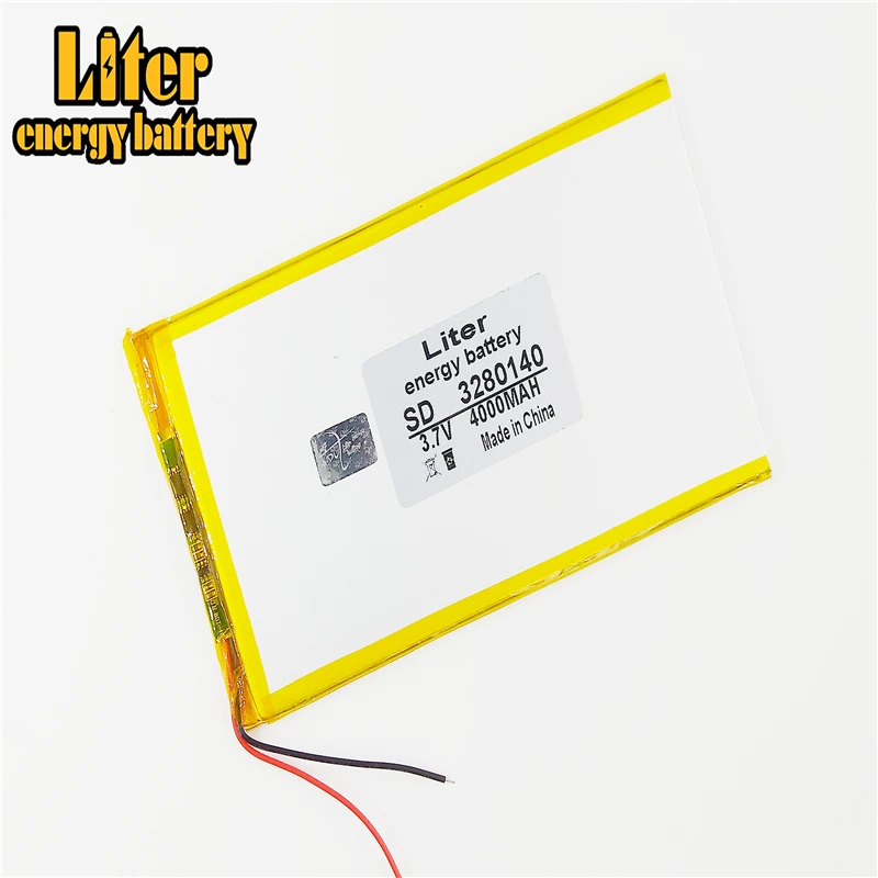 Bom qulity 3280140 3 7 v 4000mah( real 4000mah) bateria Li-Ion para v88 v971 m9 планшетный ПК 2*80*140 мм | Компьютеры и