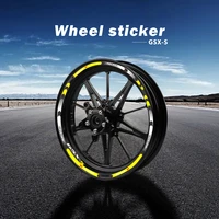strips motorcycle wheel tire stickers car reflective rim tape motorbike auto decals for suzuki gsx s 750 1000 gsxs750 gsxs1000