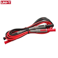 uni t ut l06 dual head connectors connecting wire double insulated banana plug for multimeter clamps 1000v 20a