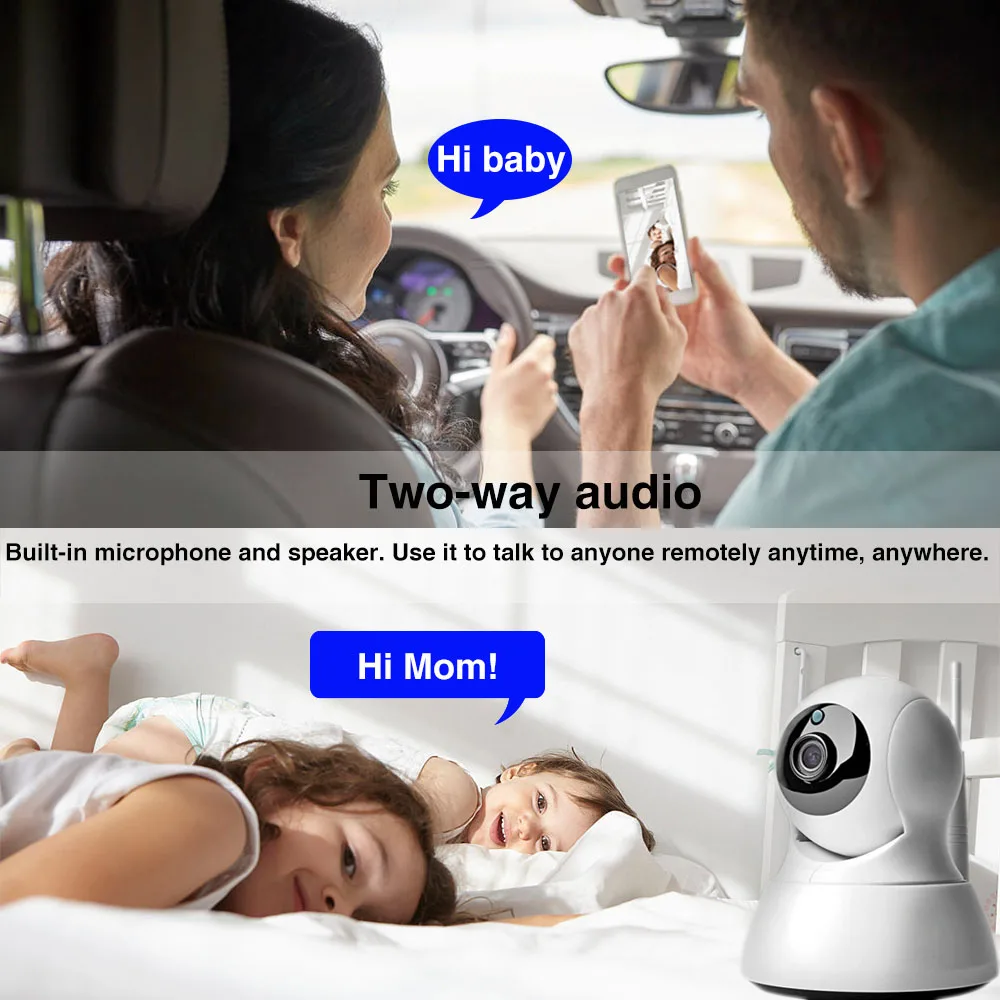 Беспроводной 1080P WI-FI IP Камера домашняя ip-камера видеонаблюдения с поддержкой Wi