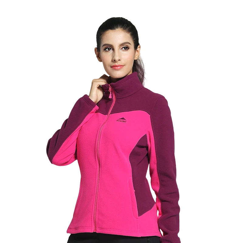 Женская флисовая куртка ROYALWAY для активного отдыха спорта походов на осень и зиму