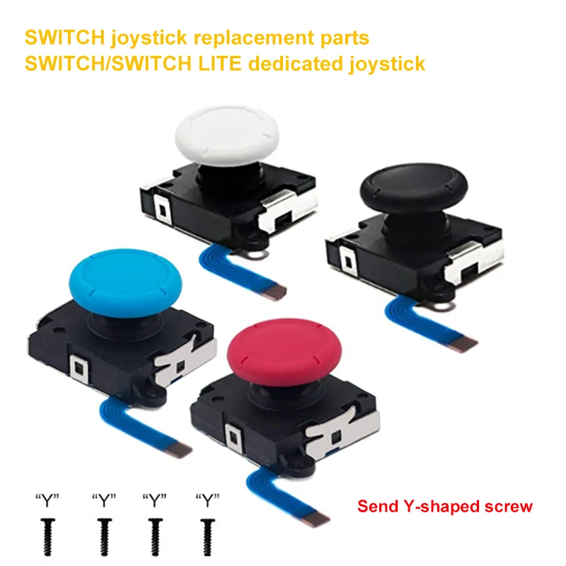 Аналоговый 3D-Джойстик для кнопок управления Joy-Con, запасная часть, совместима с Nintendo Switch ler Joy-con