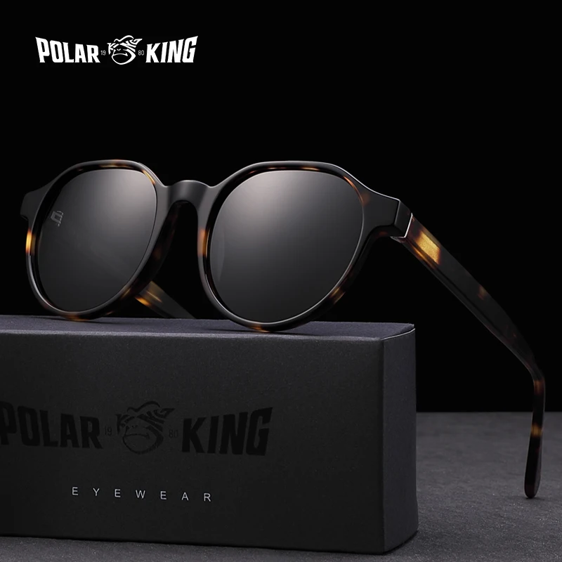 Солнцезащитные очки Polarking Мужские поляризационные винтажные солнечные