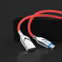 fasacel lighted micro usb data cablechargingsync cablecloth material power cable for mobile phonemp3tablet pcand more
