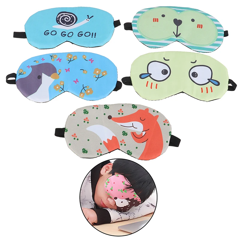 1 шт. мягкая портативная маска для глаз с повязкой на глаза путешествий