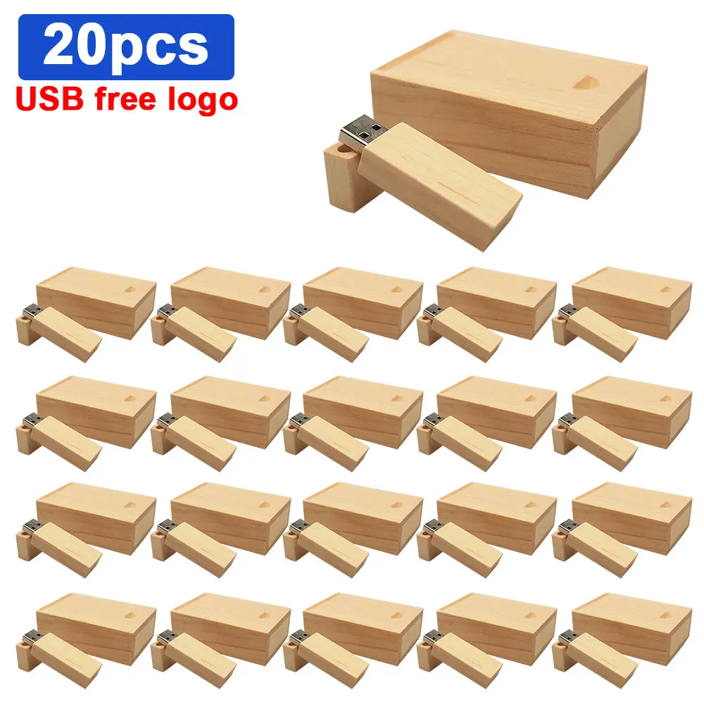 20 шт./лот деревянный деловой usb флеш накопитель из натурального дерева 4 ГБ 8 16 32 64