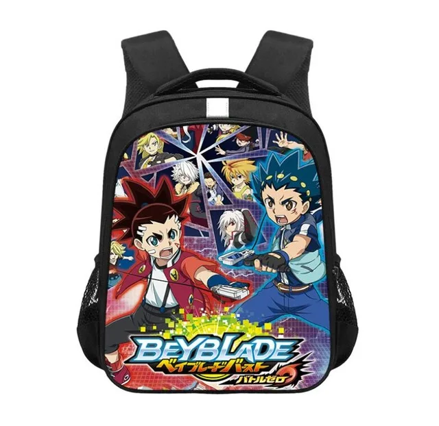 Рюкзак Beyblade Burst с принтом из мультфильма для девочек-подростков школьный рюкзак