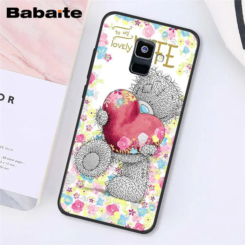 A16 Babaite Tatty Teddy Me To You Bear чехол для телефона для samsung Galaxy A7 A50 A70 A8 A3 A6 A6Plus A8Plus A9 - Цвет: A16