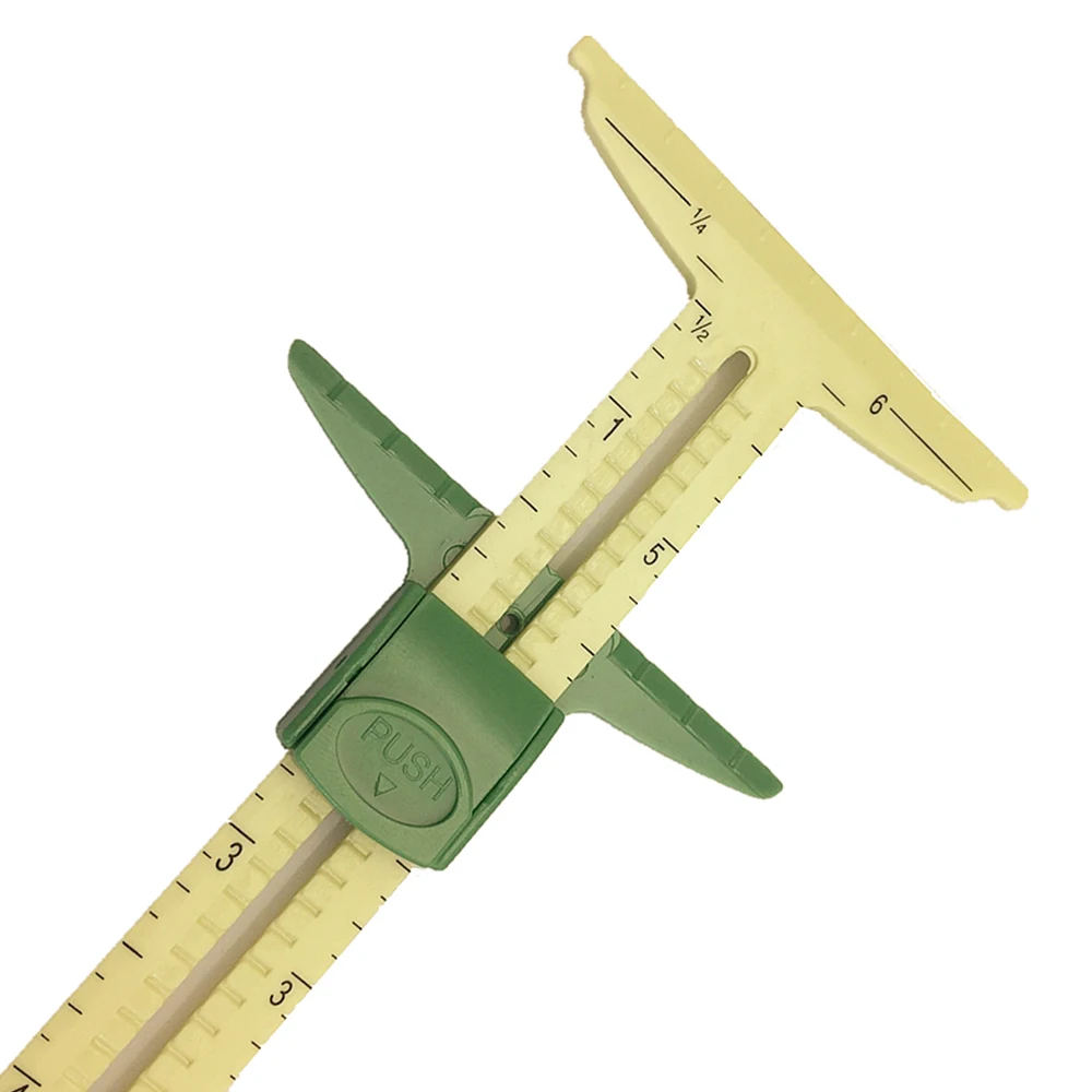 High Quality Multifunction Home 5-IN-1 Sliding Gauge Measuring Sewing Ruler Tailor Tool Accessories for Easy Marking | Дом и сад