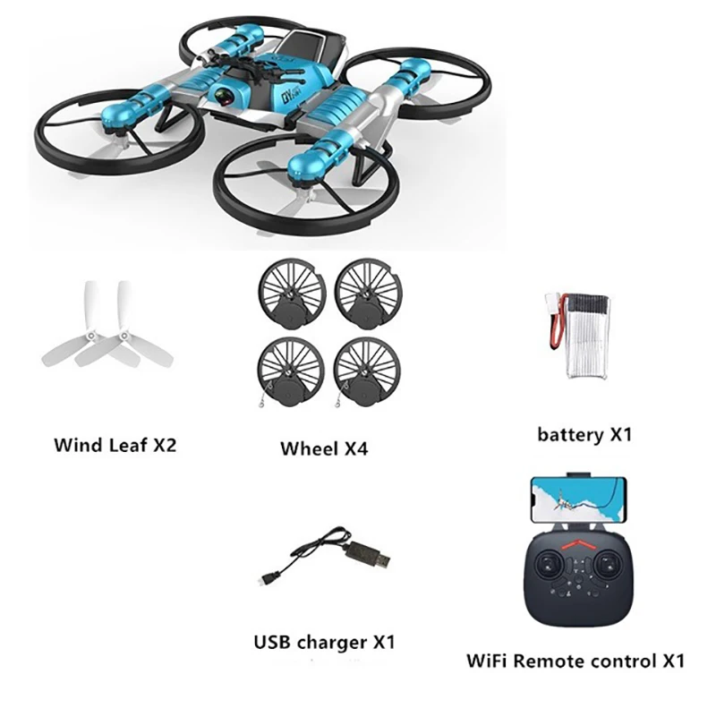 

TCMMRC motos drone RC Motorcycle drone Deformed folding WIFI drone 4k aerial quadcopter mini drones mini drone toy