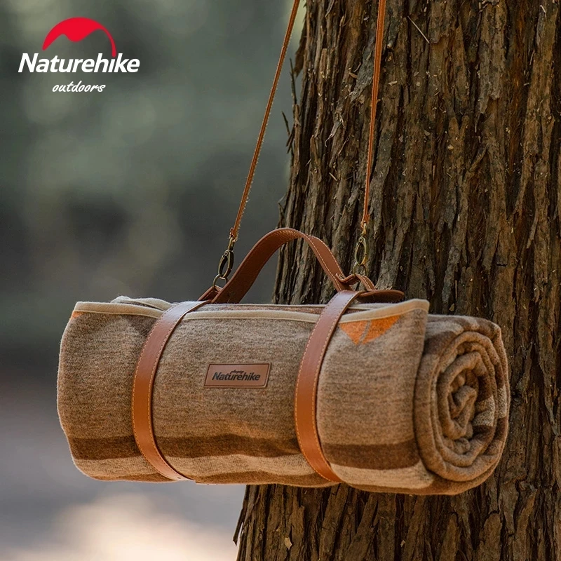 Naturehike индийская Геометрическая шерстяная шаль для отдыха на природе Складной