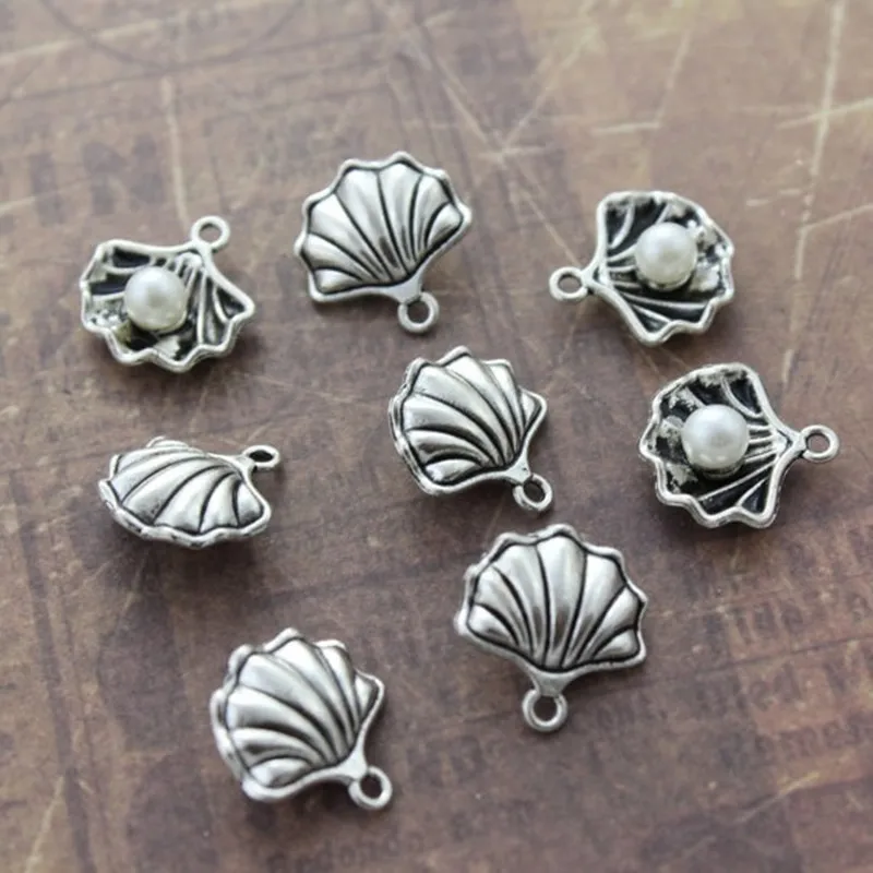 

10/20 шт. подвески из морских ракушек, браслеты на ногу, ожерелья, аксессуары ручной работы