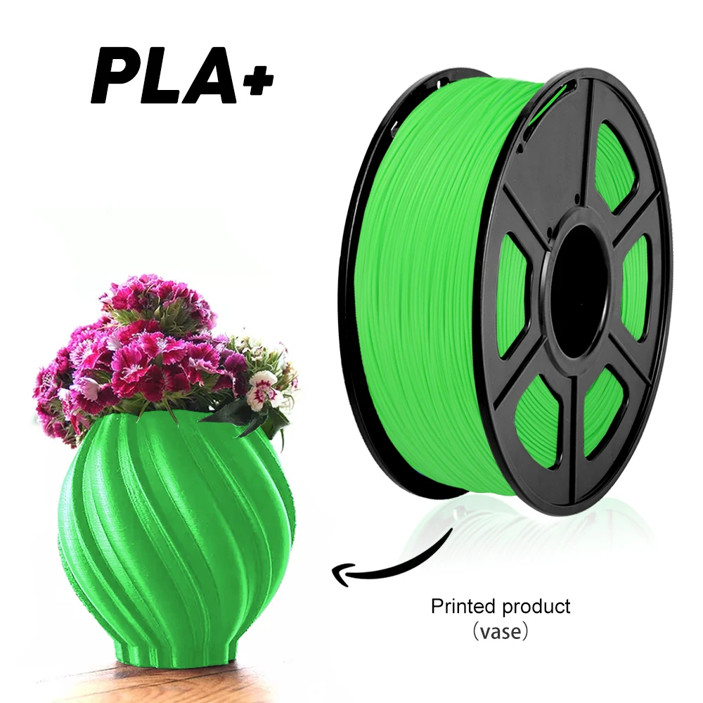 SUNLU PLA плюс 1,75 мм 1 кг/2.2lb 3D-принтеры нити катушки DIY творческие игрушки шерстяная куртка с цветочным узором и широкими цвет возможен оптовый заказ