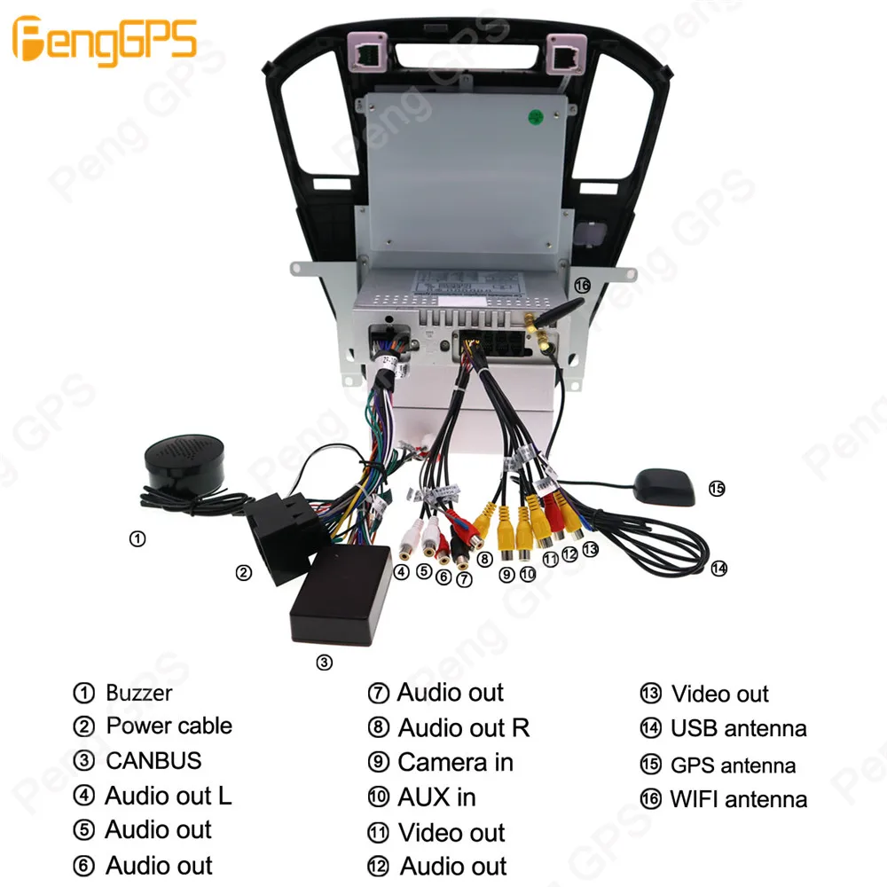10 4 дюймов Tesla Android 8 1 Голосовое управление Встроенная Автомагнитола для Opel Insignia
