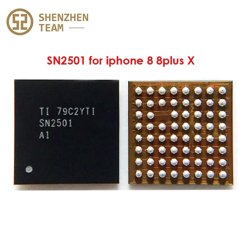 

SZteam 5pcs/lot ORIGINAL NEW IC Tigris SN2501 Charging IC U3300 for iPhone 8/8P/X