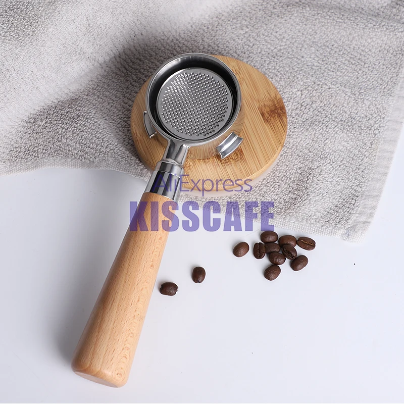 Эспрессо машина портафильтр для DeLonghi EC680 EC685 нержавеющая сталь кофе машина бездонный фильтр Держатель Бариста инструмент