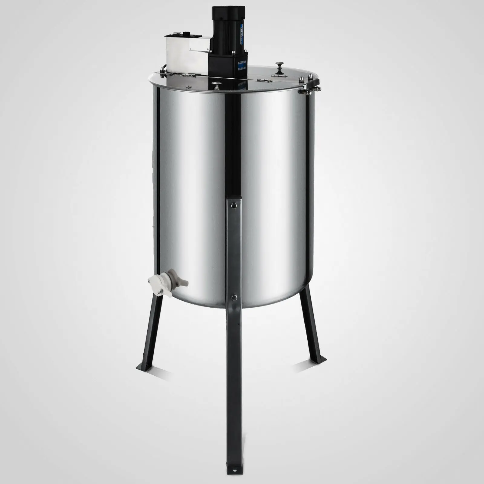 Электрический экстрактор меда из нержавеющей стали с 4 большими