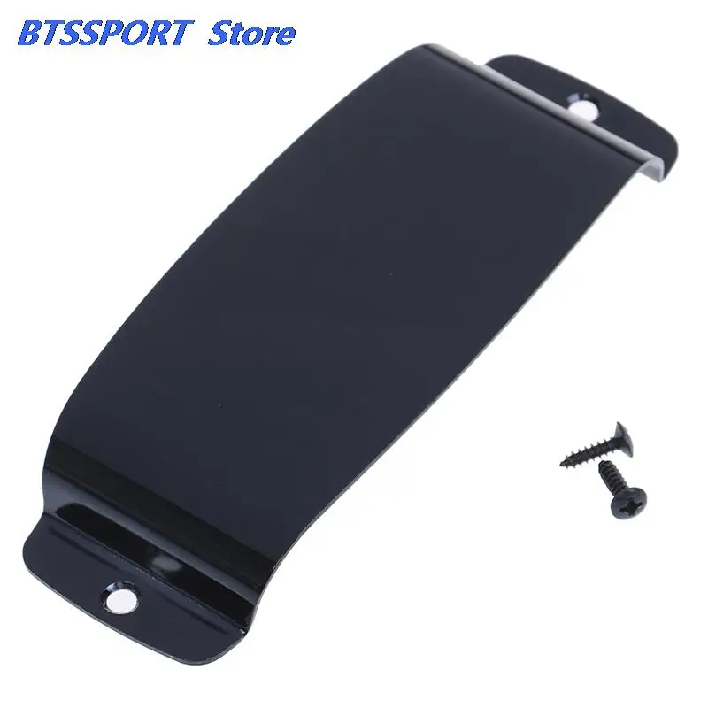 Steel Electric Guitar Pickup Cover Protector 1pcs for Jazz Bass JB with 2 Screws | Спорт и развлечения