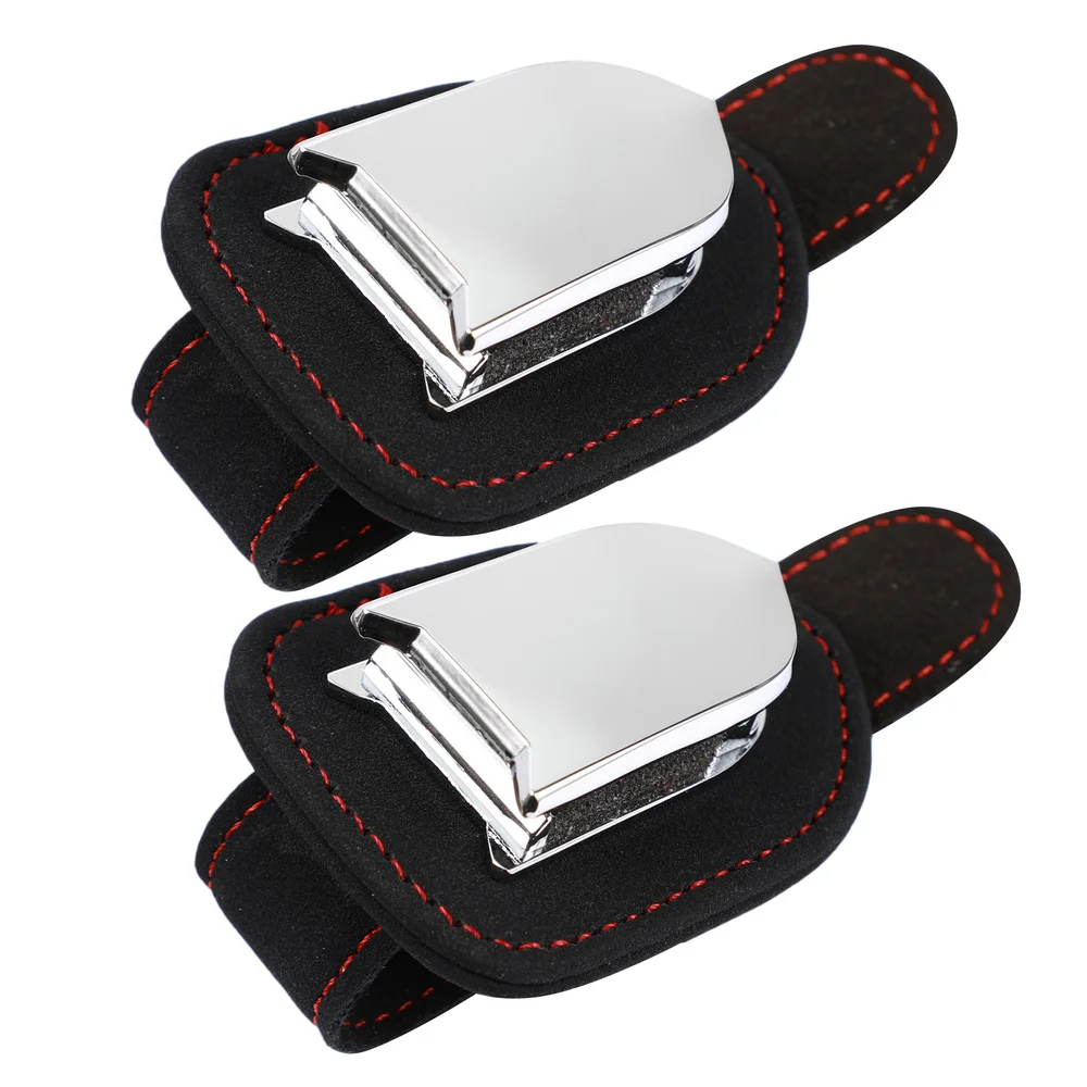 

2Pcs Universal Sunglasses Clip Eyeglasses Cards Ticket Holder for Car Sun Visor