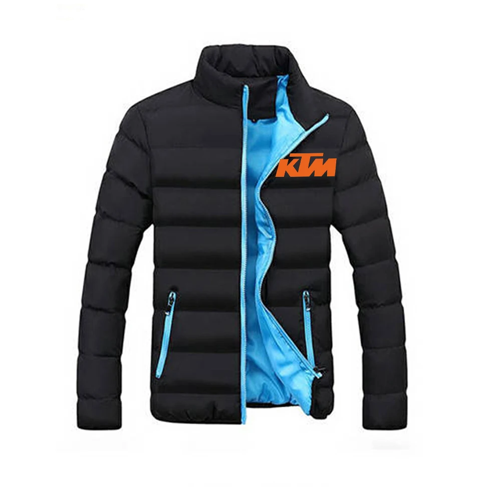 

Winter brand casual jacket 2021 new outdoor sportswear men's solid color thick cotton liner autumn and winter sportswear 6XL