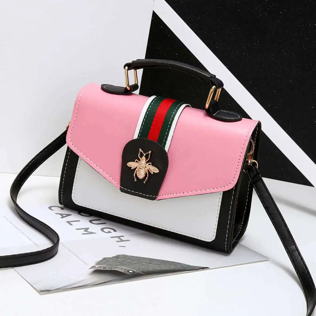 

Mini Portable Single-shoulder Bags Female Casual PU Leather Phone Coin Small square bag new trend Handbag Crossbody Bags