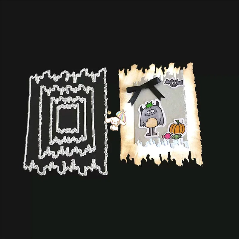 Deguang фон рамка серия металлическая высечка Сделай Сам Скрапбукинг 3D творческая