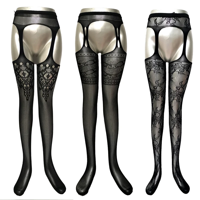 Женская обувь пропускающая воздух Детские колготки с кружевом пикантные женские