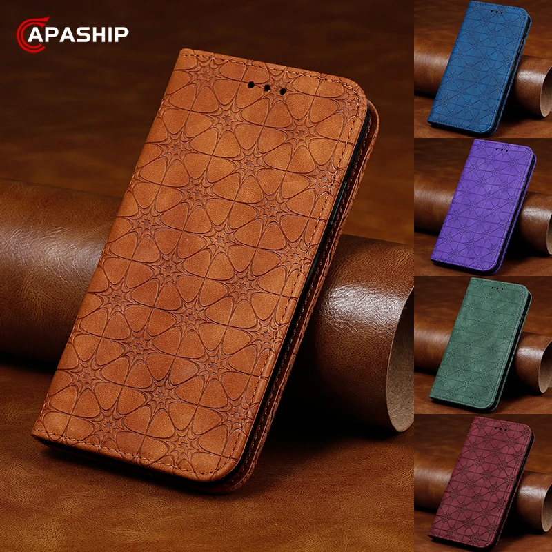 Роскошный винтажный кожаный чехол книжка для iphone 11 Pro Max XS XR чехлы телефонов SE 2020 7 8