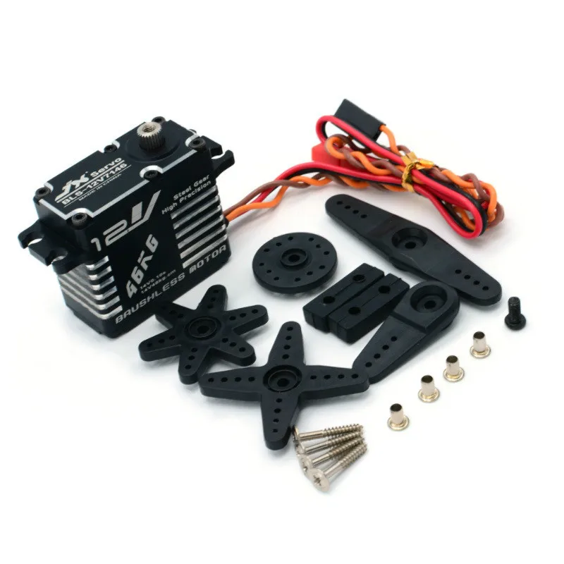 1pcs Servo BLS-12V7146MG All-metal Brushless Limit Servo 46KG High Torque Waterproof Servo