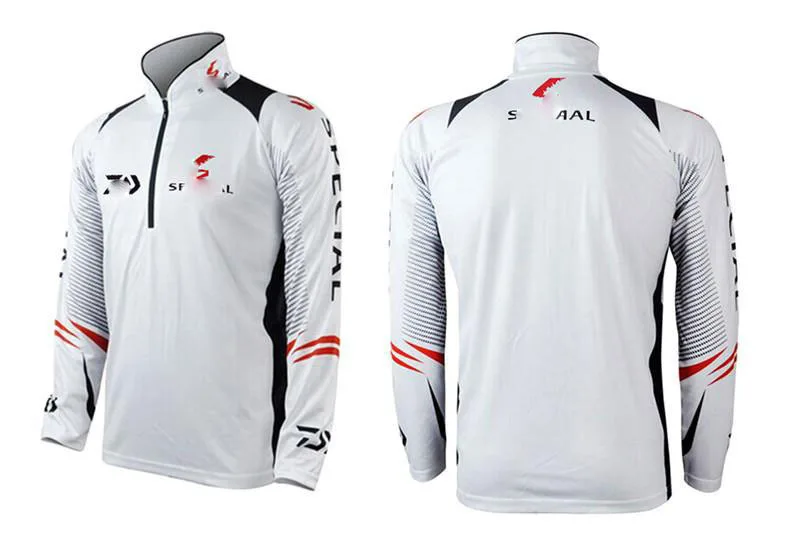 2019 Мужская рубашка для рыбалки одежда улицы защита от солнца дышащая быстро