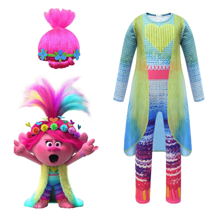 Новый Косплей тролллс2 волшебный эльф 2 тонкий цельный жилет представление на