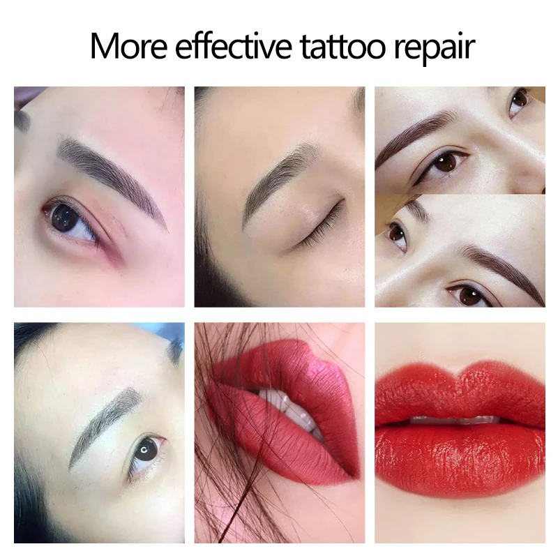 50 шт./лот крем для перманентного макияжа бровей губ после ухода восстановление