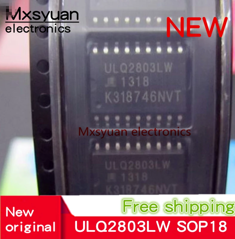 

10 шт. ~ 100 шт./лот ULQ2803LW ULQ2803 SOP18 новая Оригинальная фотография