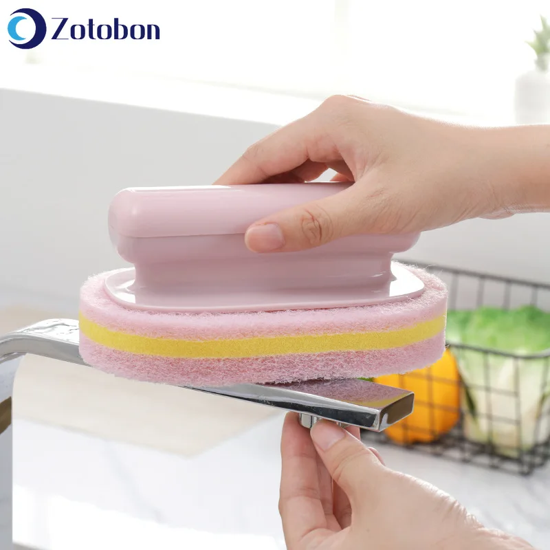 ZOTOBON 1 шт. с ручкой щетка для ванны плитки обеззараживание кухни котел волшебный